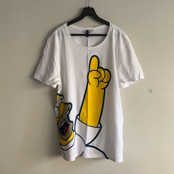 H&M x The Simpsons Collab “Homer” Graphic Tee - Picture 1 of 6